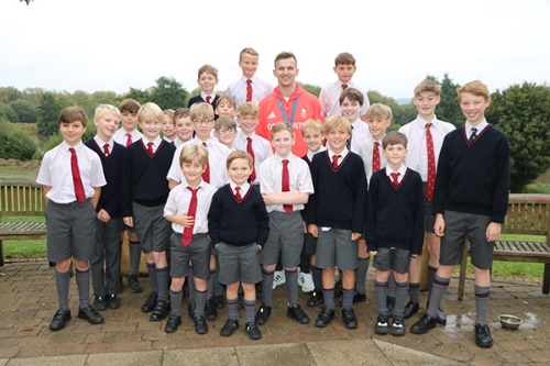 Head's Blog: Visit from Tom Digby