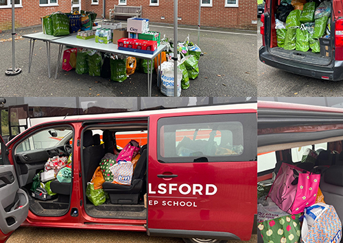 Wallingford Foodbank Harvest Collection