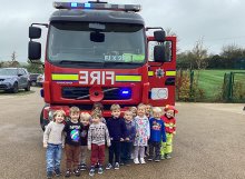 Fire Engine Visit