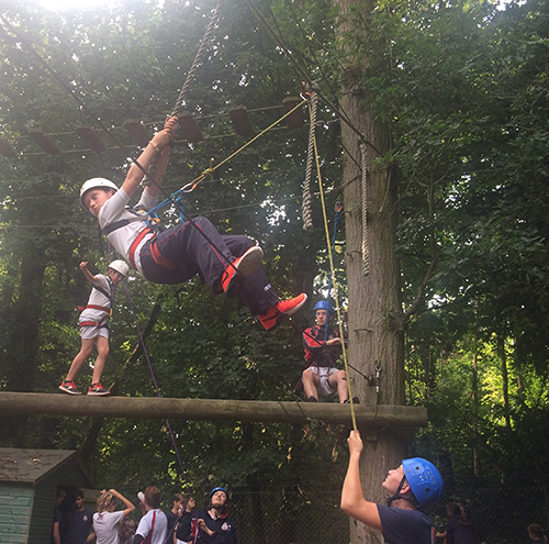 Pangbourne College Junior Teamwork Challenge Day