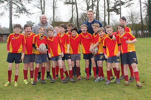 Rugby Training with Lewis Moody and David Flatman