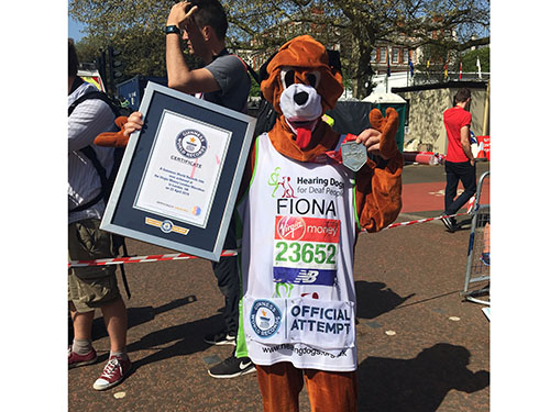 Barking Mad Mrs Betts completes the London Marathon