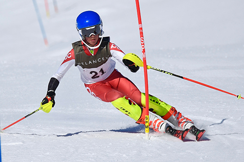 Skiing Success for Emerson